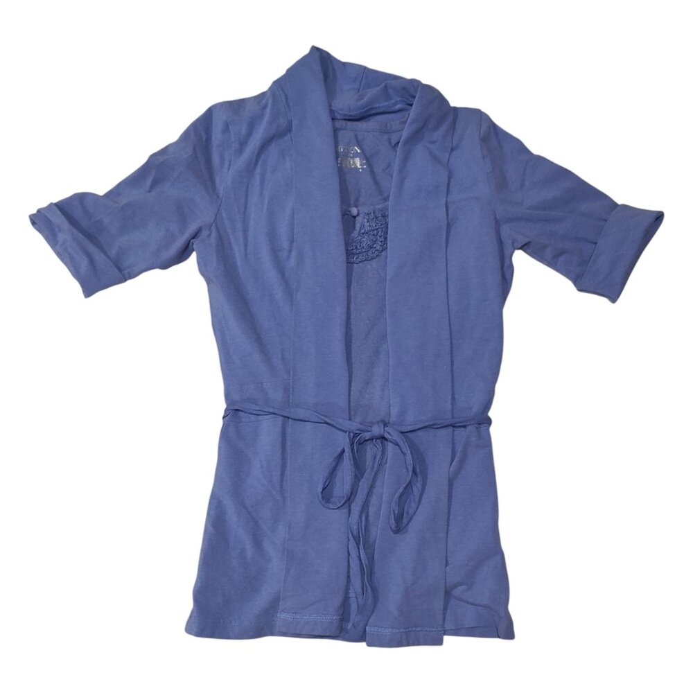 Blue Shirt and Jacket Set Size XS extra-small